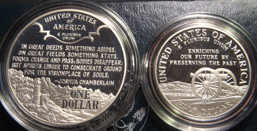 1995-S Proof Civil War 2pc Set