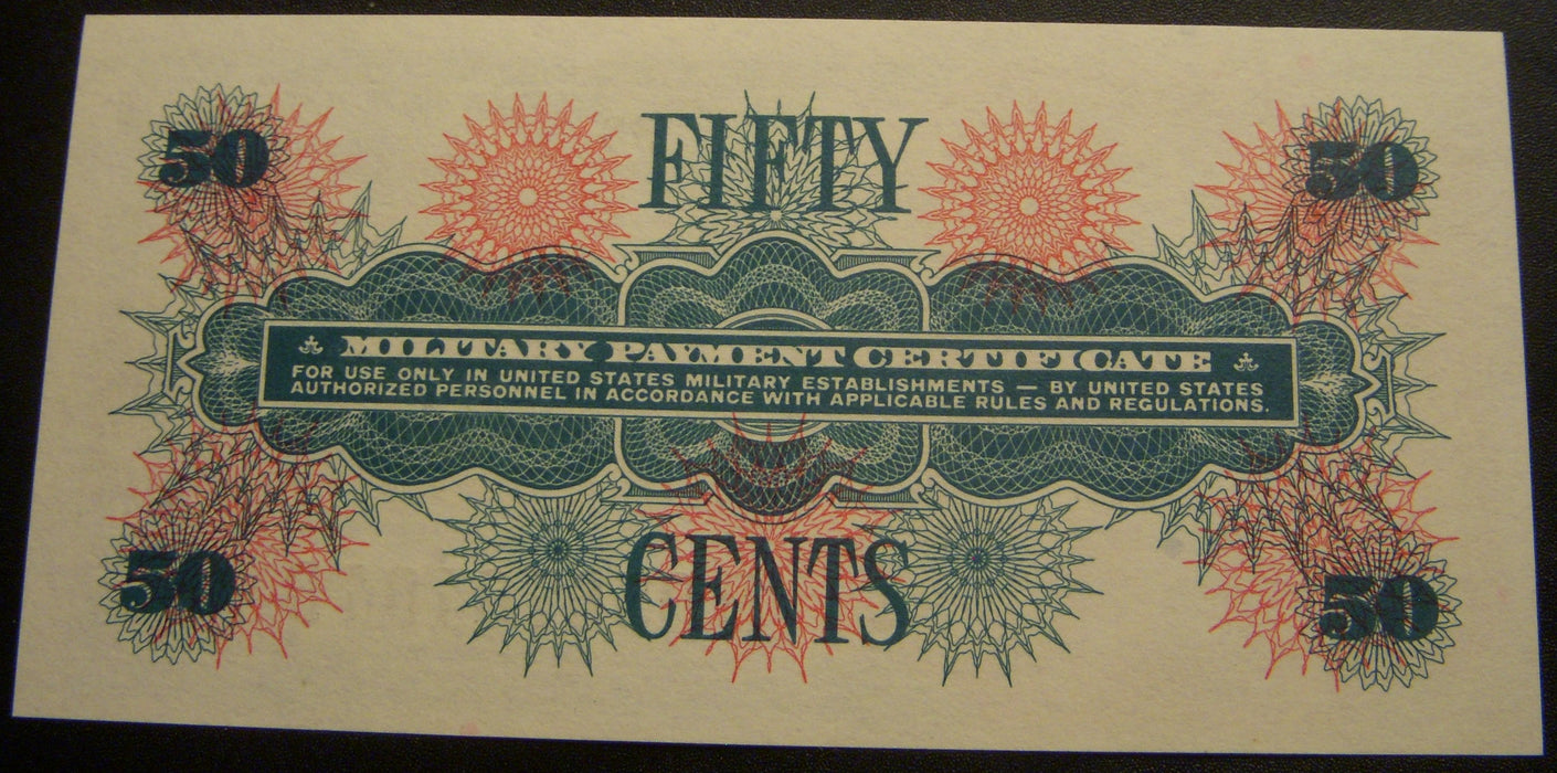 Series 661 - 50 Cents Military Payment Certificate