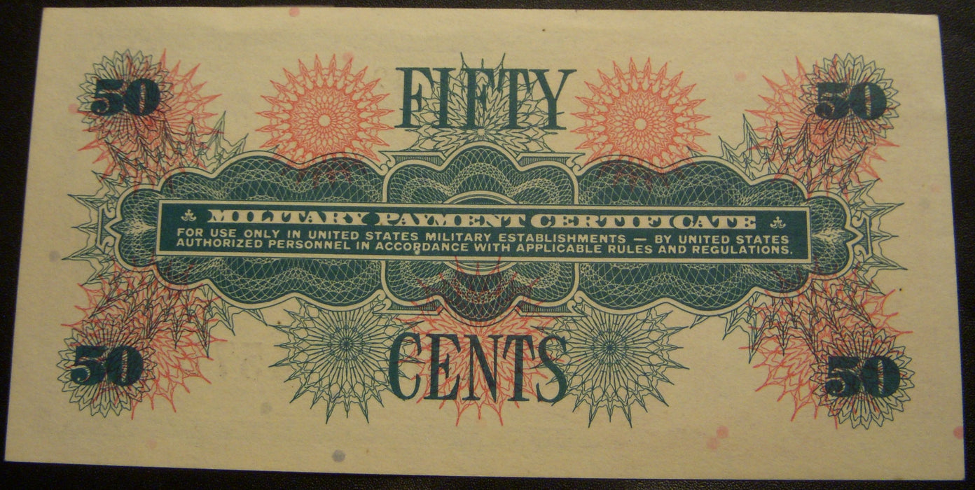 Series 661 - 50 Cents Military Payment Certificate