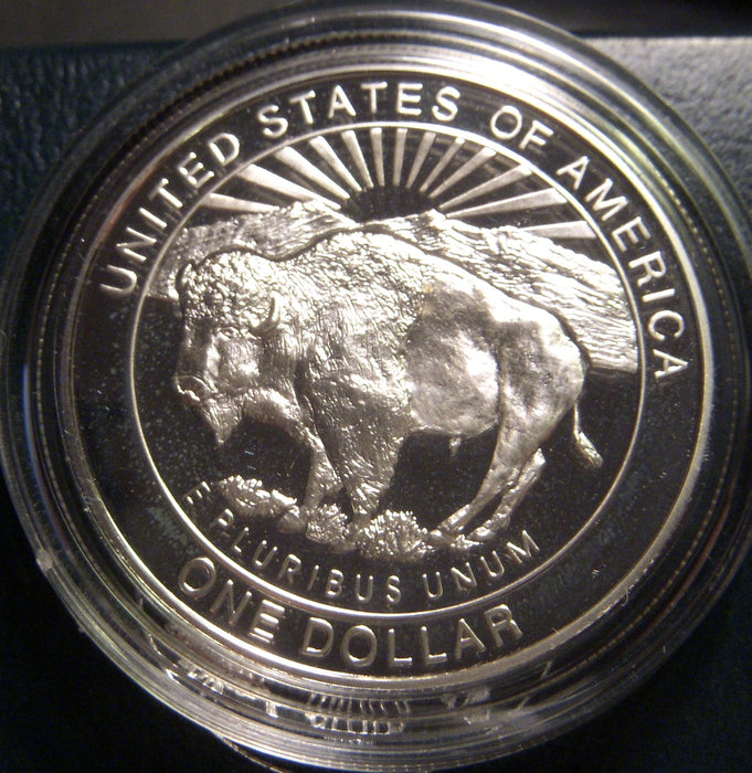 1999-P Proof Yellowstone Commemorative Silver Dollar