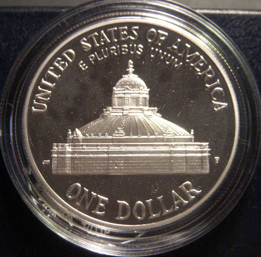 2000-P Proof Library of Congress Commemorative Silver Dollar