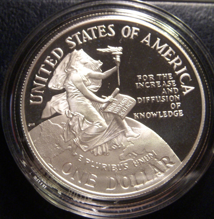 1996-P Proof Smithsonian Commemorative Silver Dollar