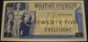 Series 692 - 25 Cents Military Payment Certificate