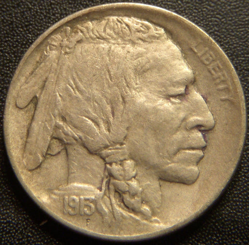1913-D T1 Buffalo Nickel - Very Fine