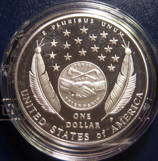 2004-P Lewis & Clark Proof Commemorative Silver Dollar
