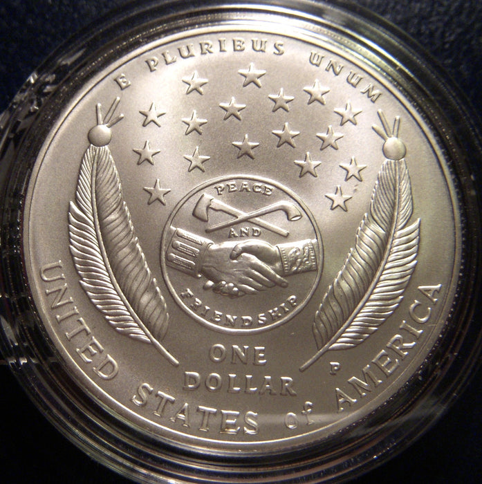 2004-P Lewis & Clark Uncirculated Commemorative Silver Dollar