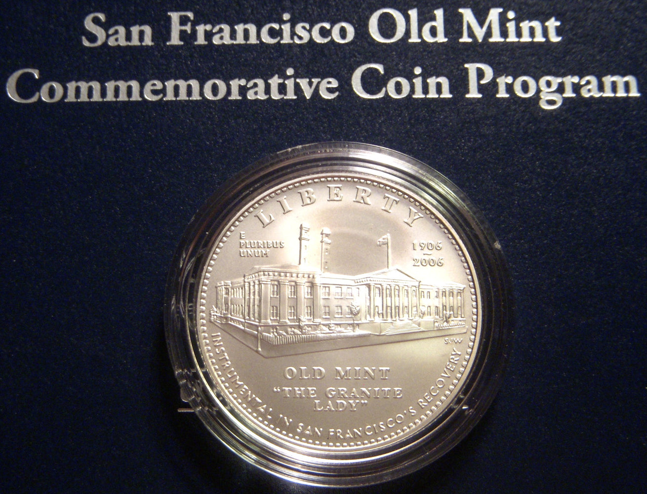 2006-S San Francisco Old Mint Uncirculated Commemorative Silver Dollar