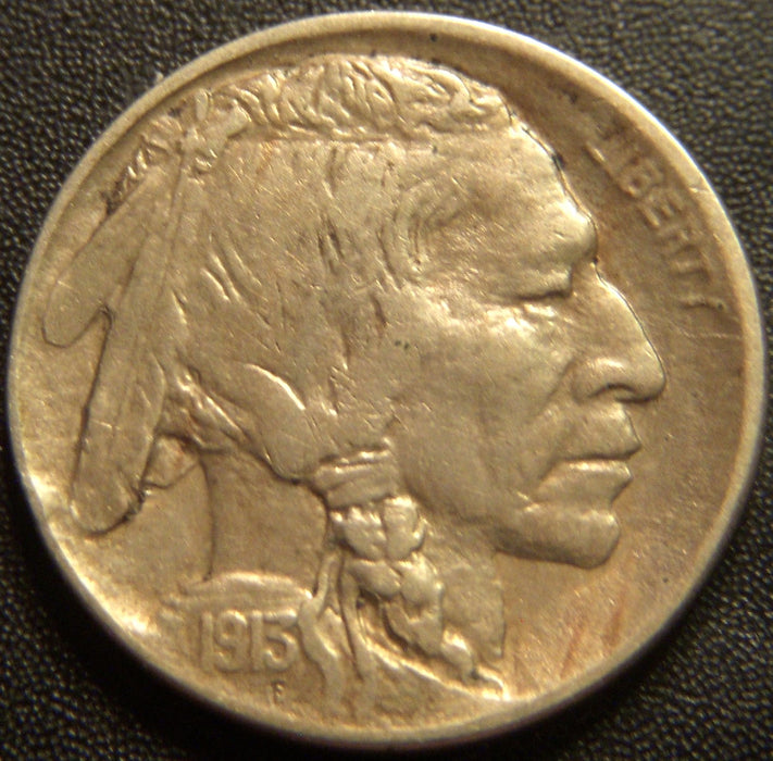1913-D T2 Buffalo Nickel - Very Fine