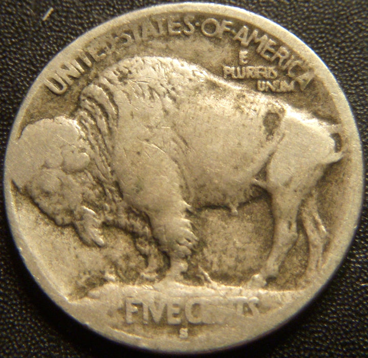 1913-S T1 Buffalo Nickel - Very Good