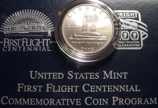 2003-P First Flight Uncirculated Commemorative Half Dollar