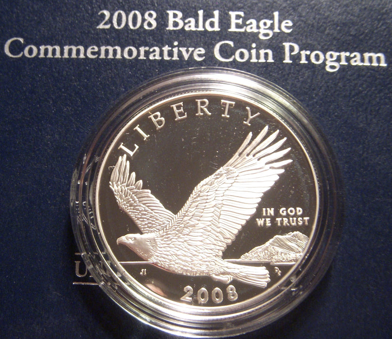 2008-S Bald Eagle Proof Commemorative Silver Dollar