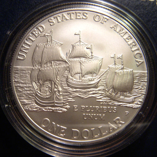 2007-P Jamestown Uncirculated Commemorative Silver Dollar