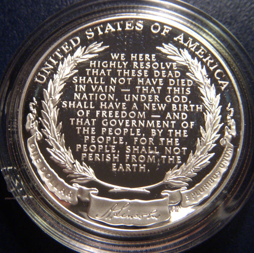 2009-P A. Lincoln Proof Commemorative Silver Dollar