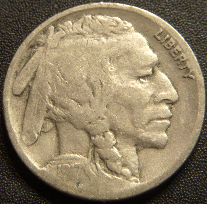 1917-S Buffalo Nickel - Good