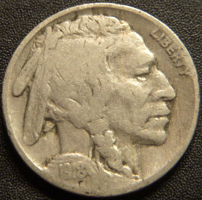 1918-S Buffalo Nickel - Good