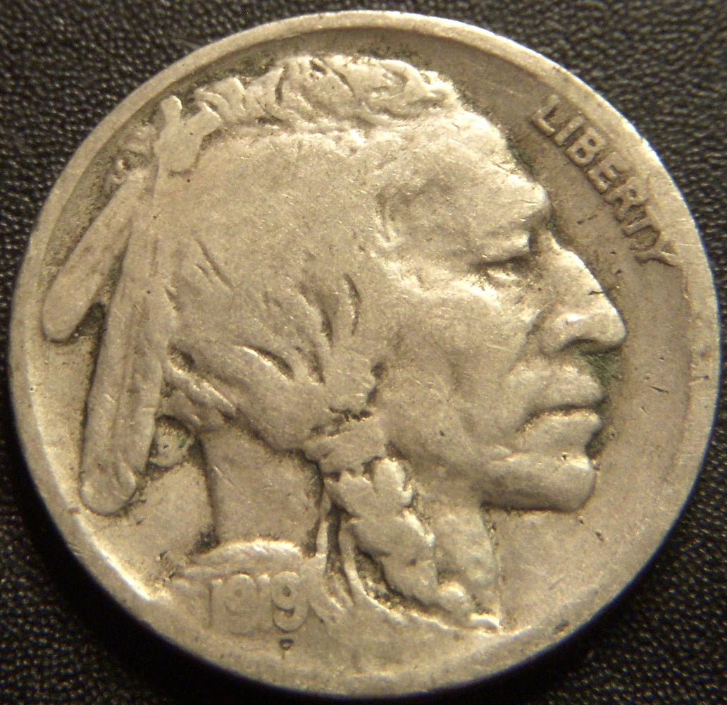 1919-S Buffalo Nickel - Good