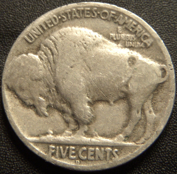 1920-D Buffalo Nickel - Good