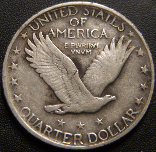 1919-D Standing Quarter - Very Fine