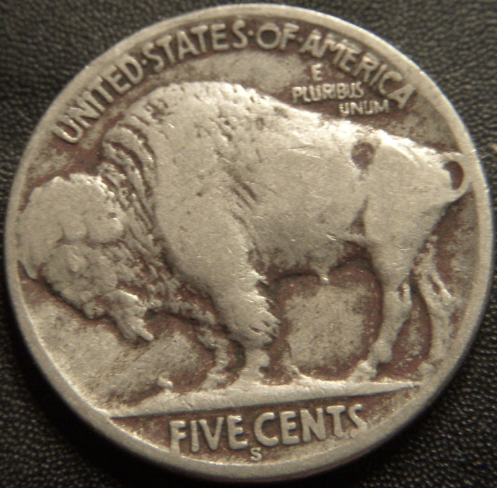 1921-S Buffalo Nickel - Very Good