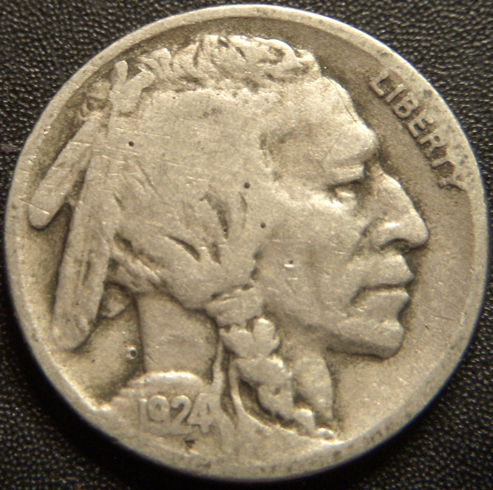 1924-S Buffalo Nickel - Good