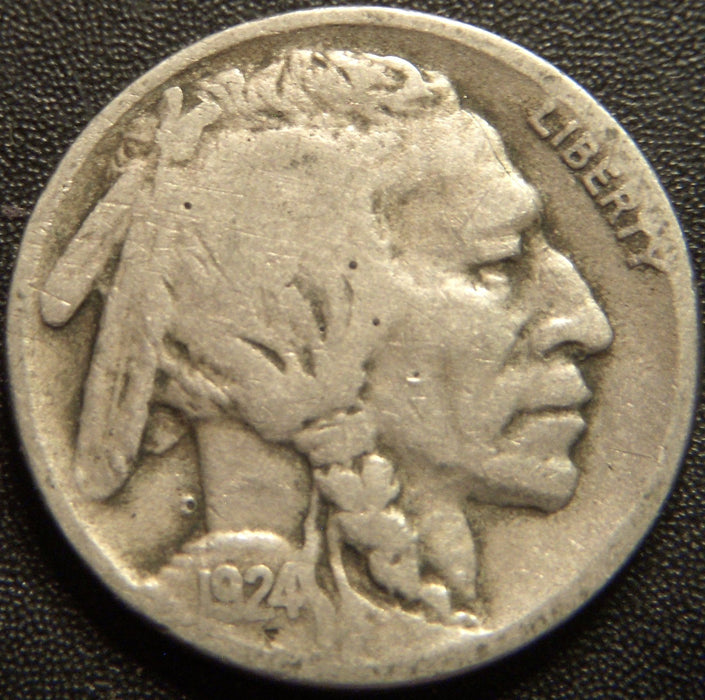 1924-S Buffalo Nickel - Good