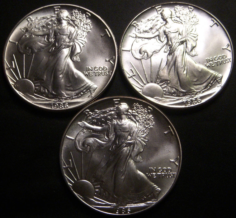 1986 Uncirculated Silver Eagle