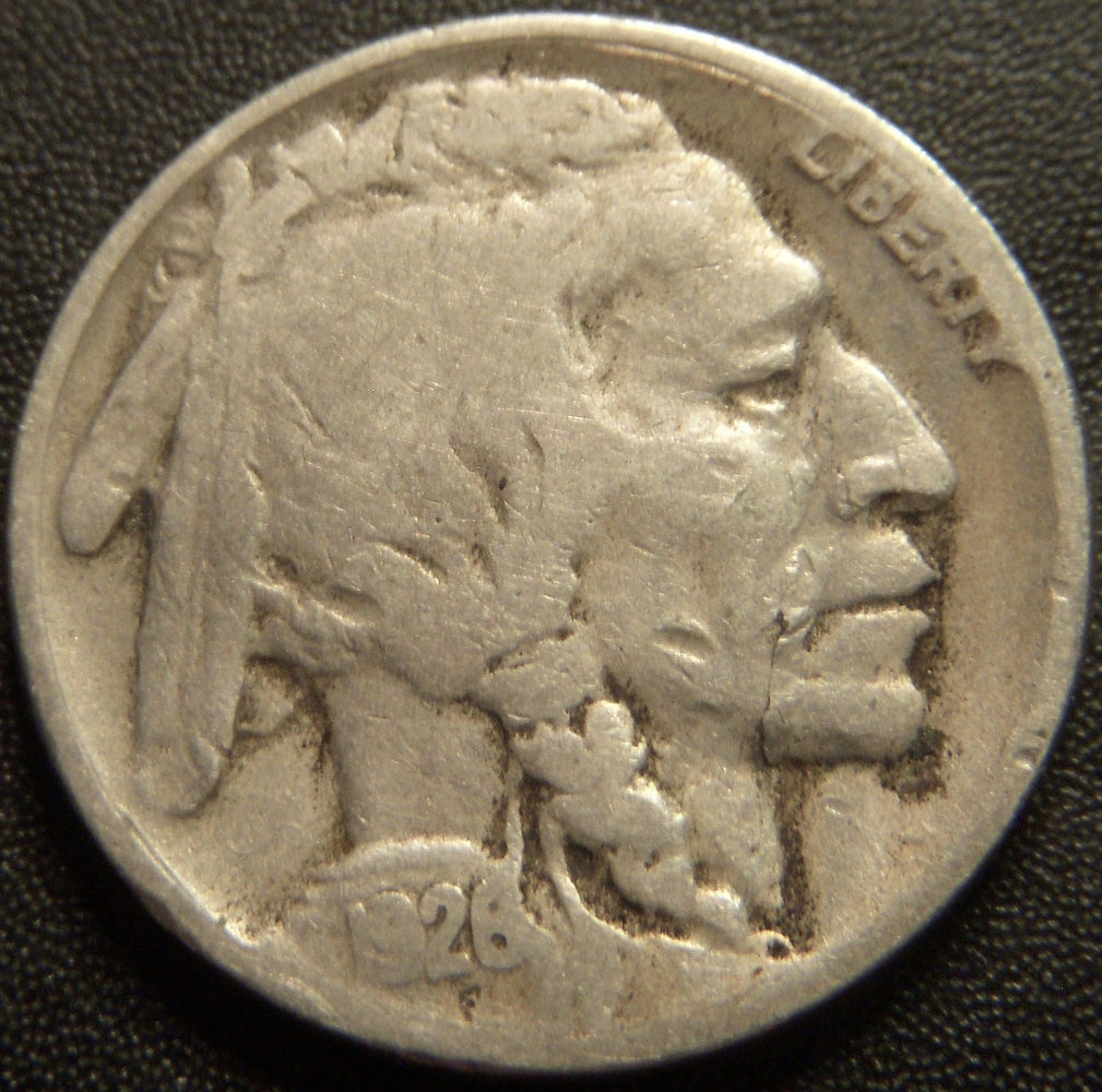 1926-D Buffalo Nickel - Good