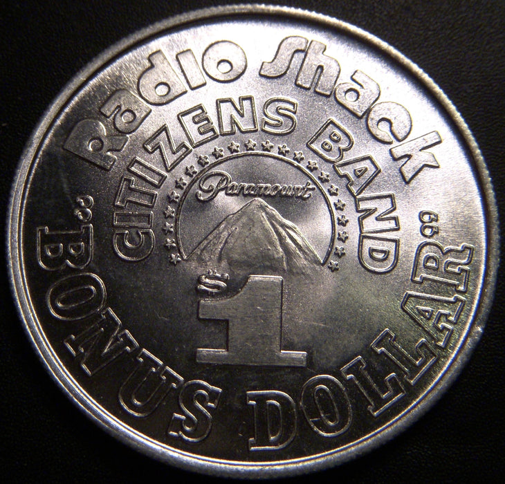 Radio Shack Bonus $1 Dollar Token