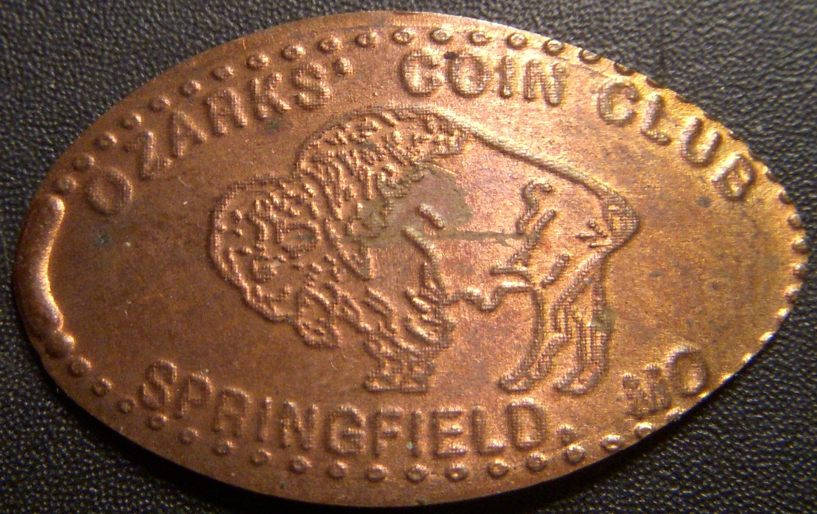 Ozark Coin Club, Springfield, MO Buffalo Elongated Cent