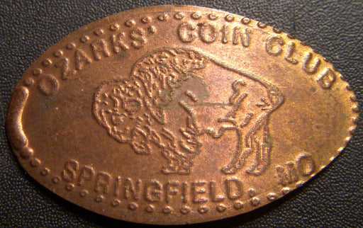 Ozark Coin Club, Springfield, MO Buffalo Elongated Cent
