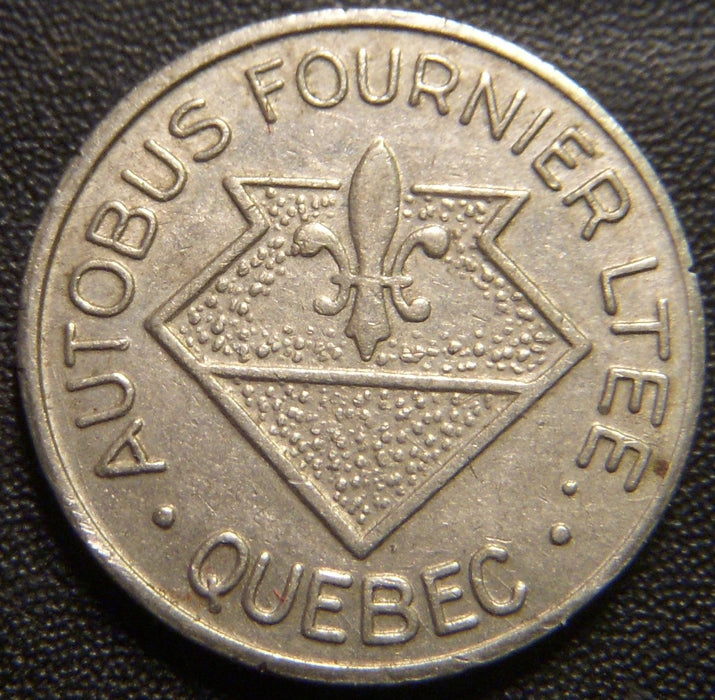 Autobus Fournier LTEE Quebec Canada Transit Token