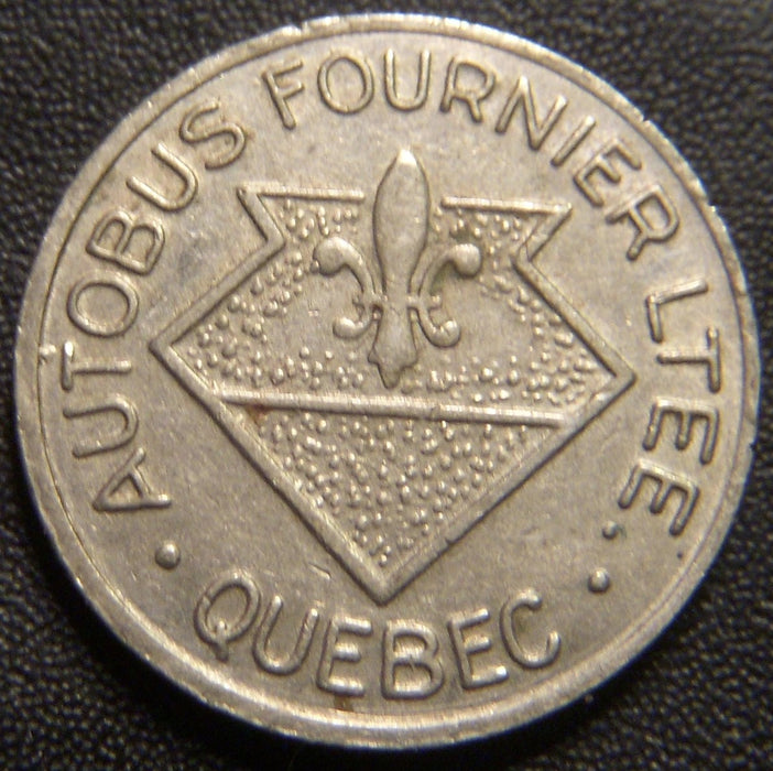 Autobus Fournier LTEE Quebec Canada Transit Token