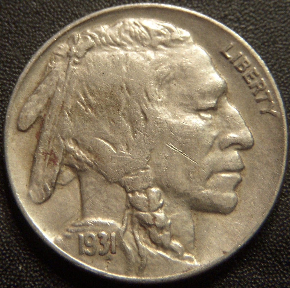 1931-S Buffalo Nickel - Extra Fine