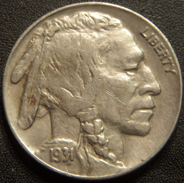 1931-S Buffalo Nickel - Extra Fine