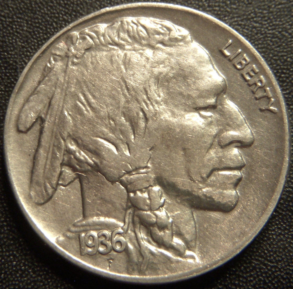 1936 Buffalo Nickel - AU