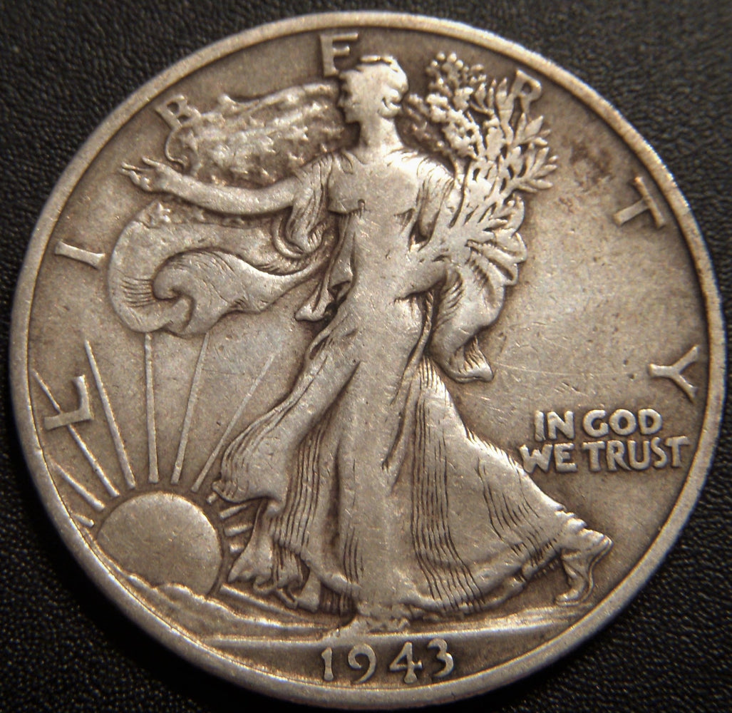 1943-S Walking Half Dollar - Very Fine