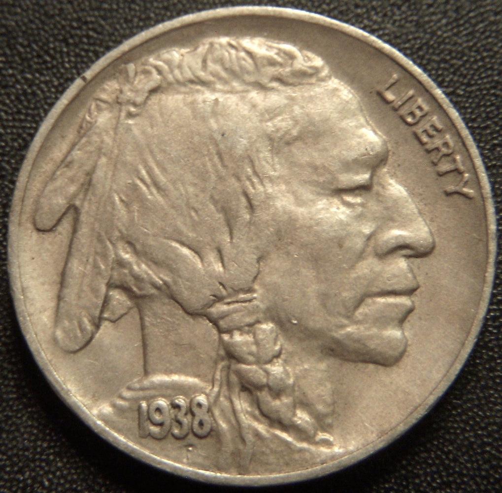 1938-D Buffalo Nickel - Extra Fine