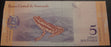 2018 5 Bolivares Note - Venezuela