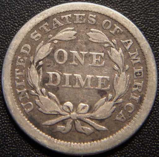 1857 Seated Dime - Fine