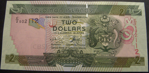 2006 $2 Dollar Note - Solomon Island