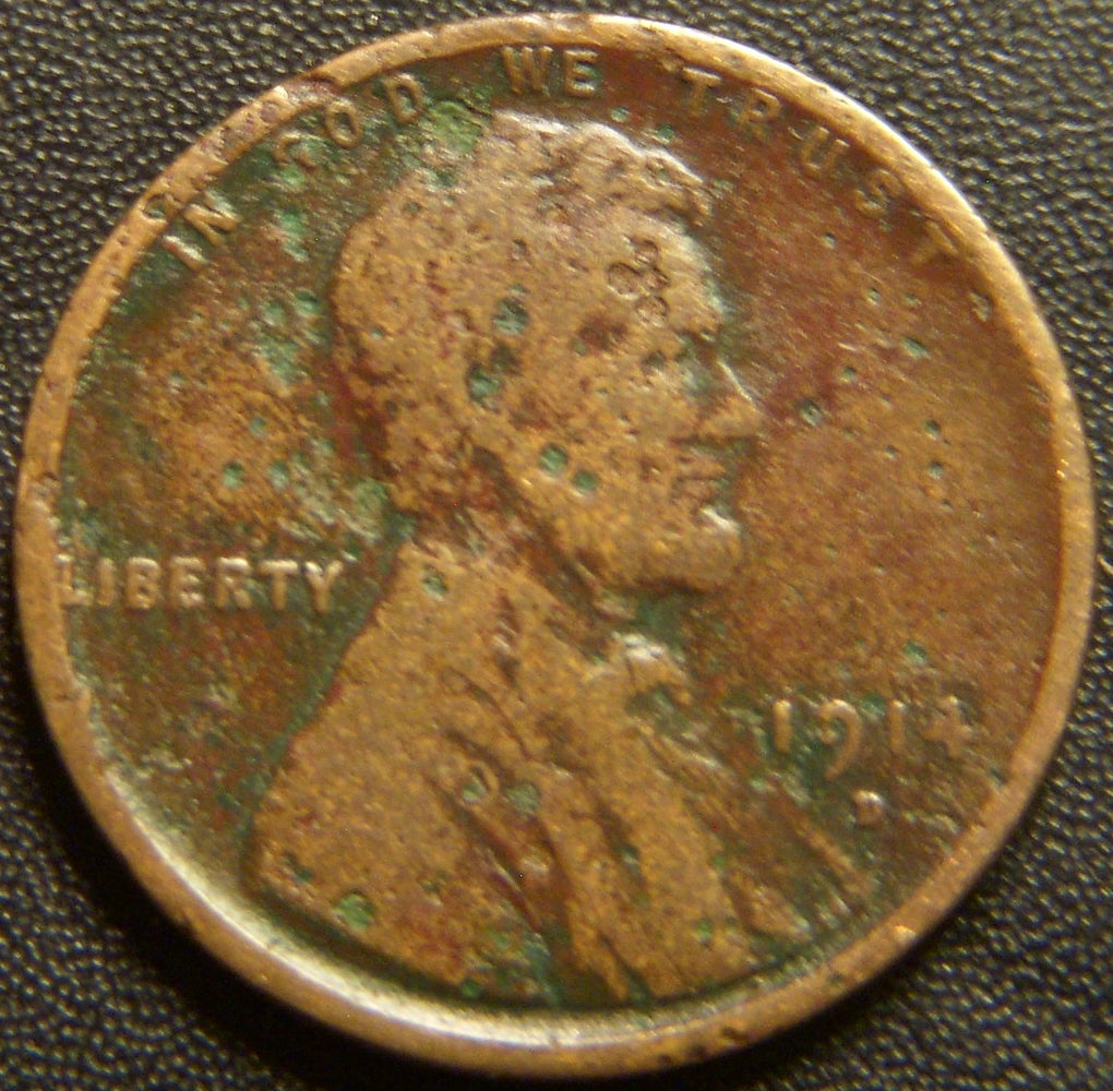 1914-D Lincoln Cent - Goodish