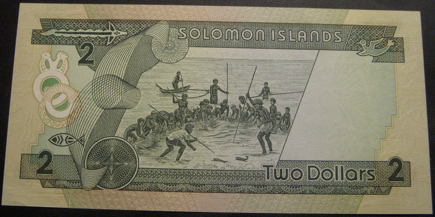 1986 $2 Dollar Note - Solomon Island