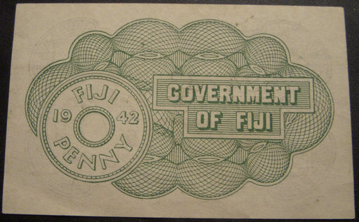 1942 One Penny Note - Fiji