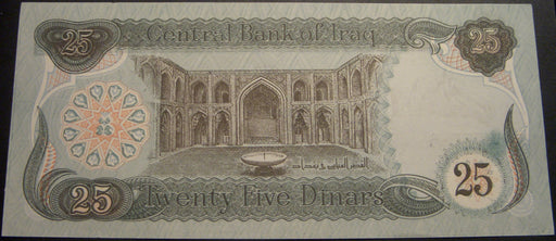 1990 25 Dinars Note - Iraq