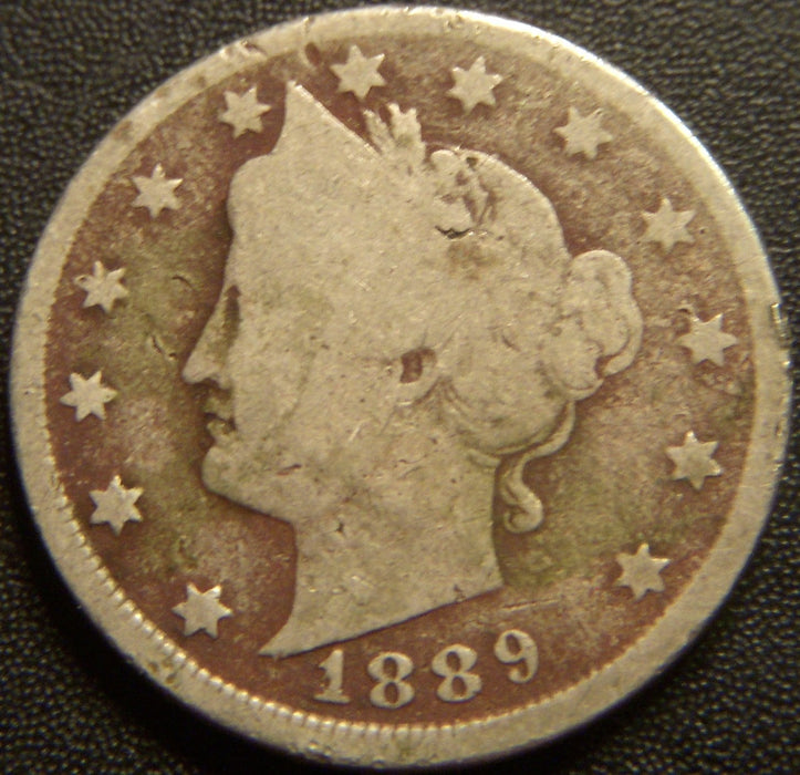 1889 Liberty Nickel - Good