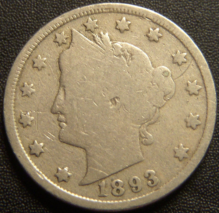 1893 Liberty Nickel - Good