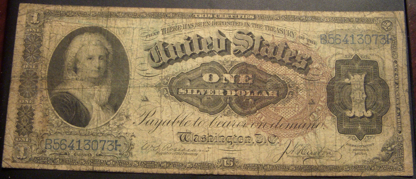 1886 $1 Silver Certificate - FR# 218