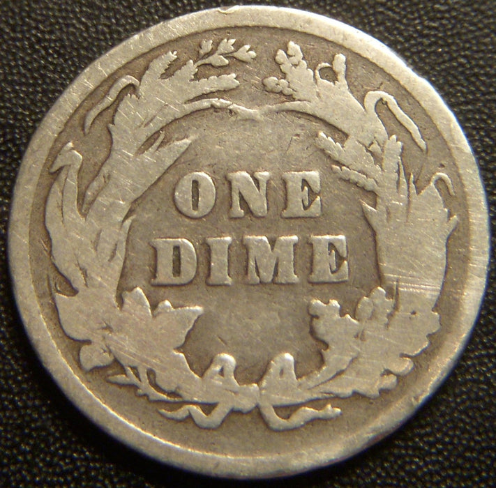 1896 Barber Dime - Good