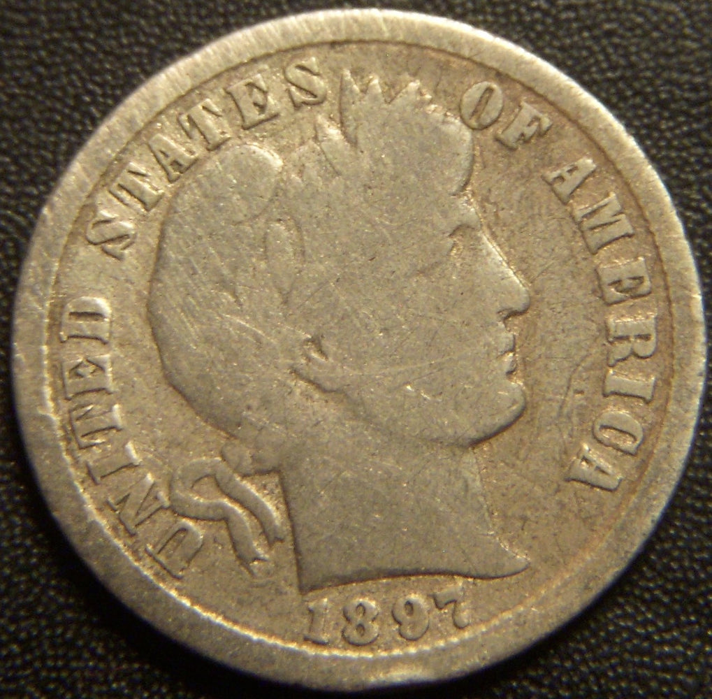 1897-O Barber Dime - Good