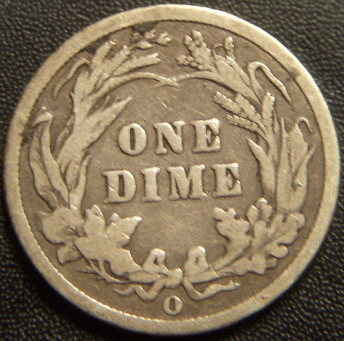 1898-O Barber Dime - Good